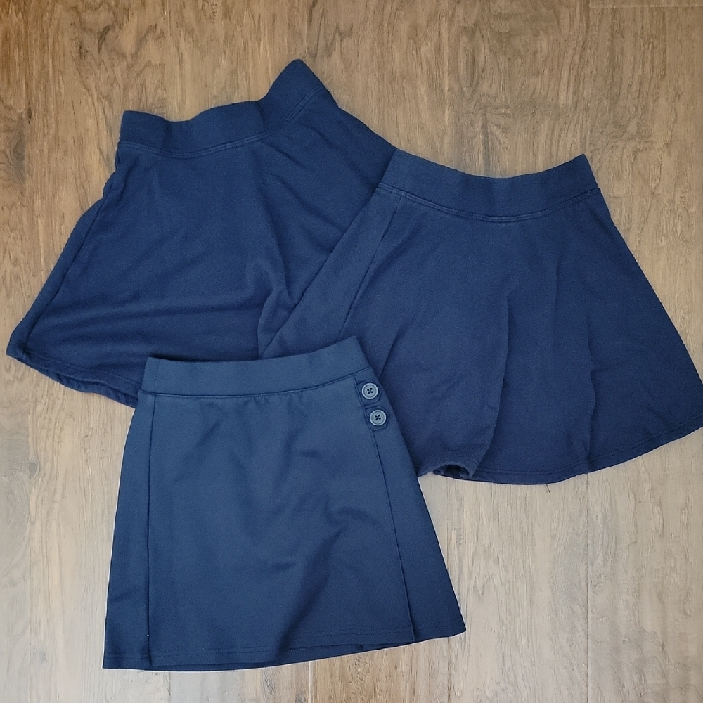 4 Navy Skirts